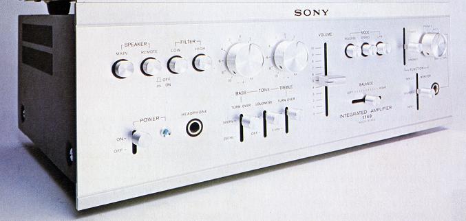SONY TA-1140の仕様 ソニー