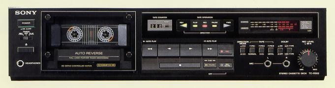 カセットデッキ SONY TC-R302 SONY TC-R302の仕様 ソニー