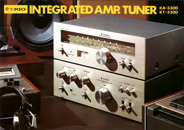 KA-3300 TRIO トリオ プリメインアンプ TRIO KA-3300の修理・レビュー