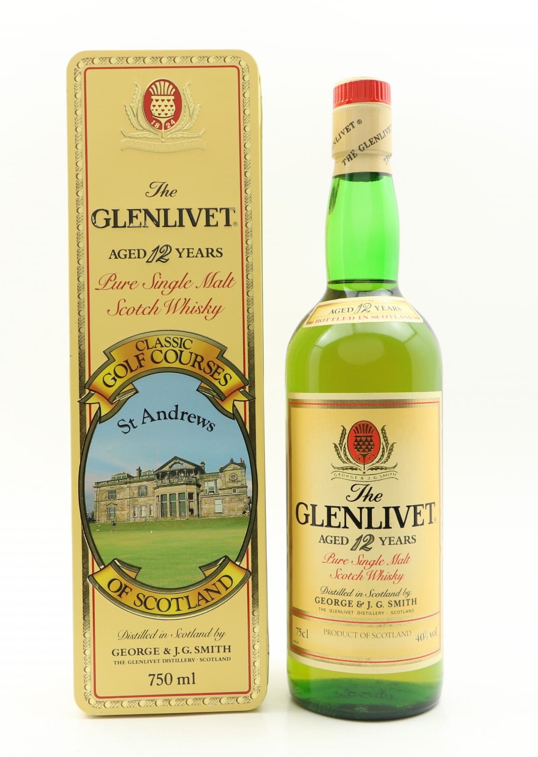 GLENLIVET 22years Reserve collection 空瓶Auction Lot on WVA Whisky