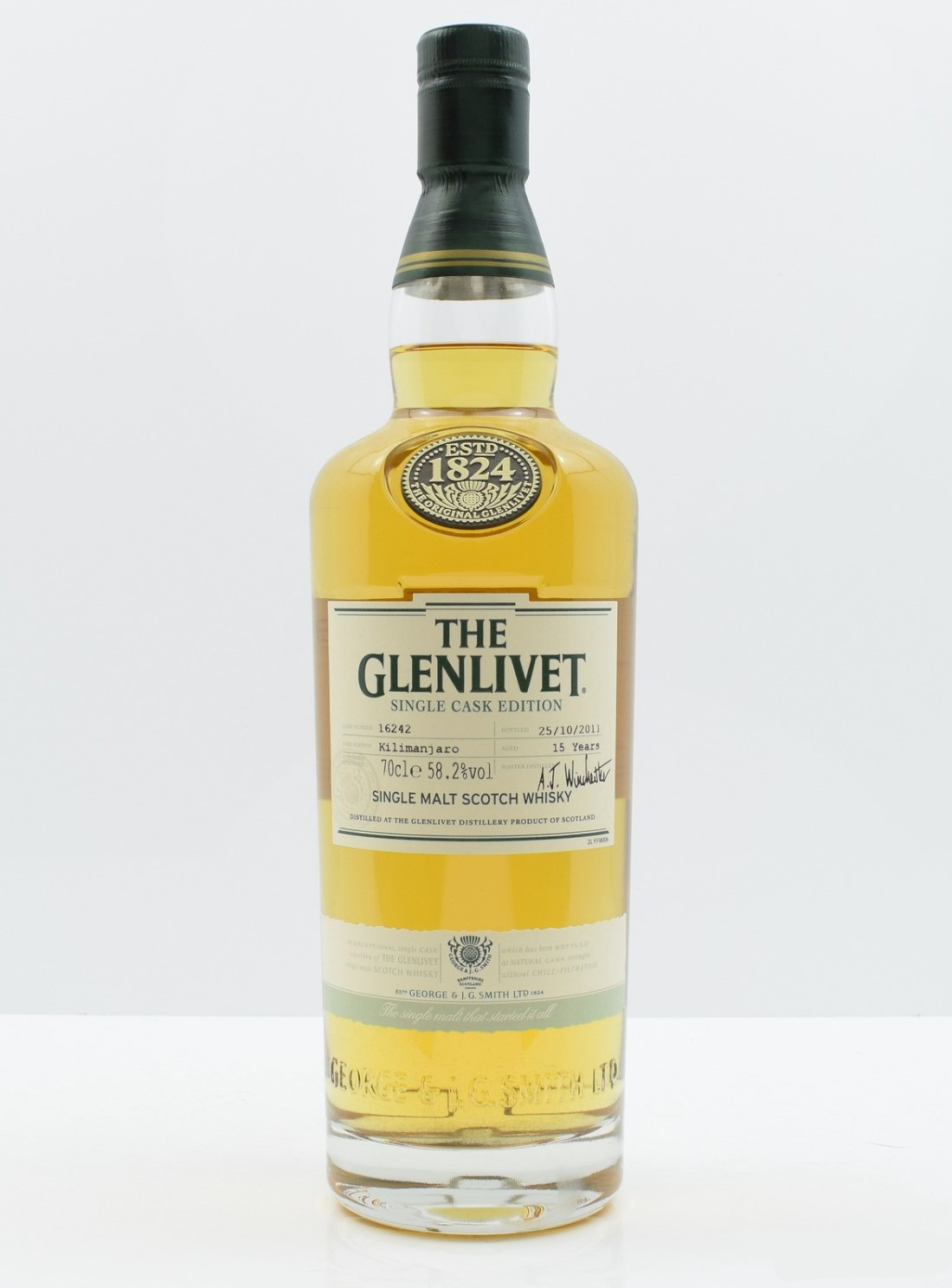 THE GLENLIVET 15 シングルモルトウイスキー ひろゆき ザ グレン