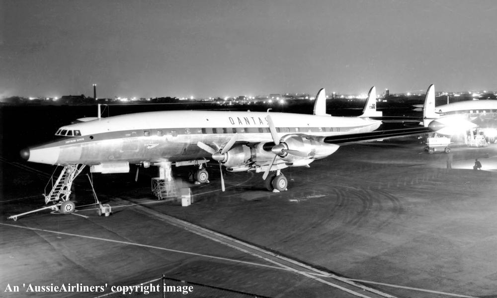Qantas Airways L-1049G-82-153