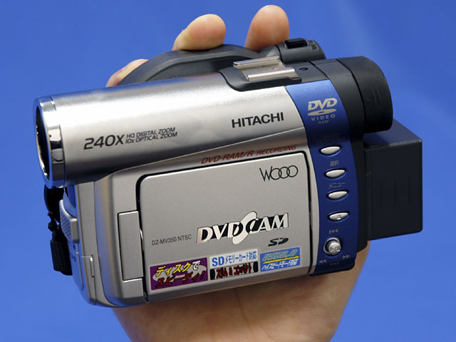 HITACHI DZ-MV780S DVDビデオカメラ HITACHI DVDカム WOOO DZ-MV780S