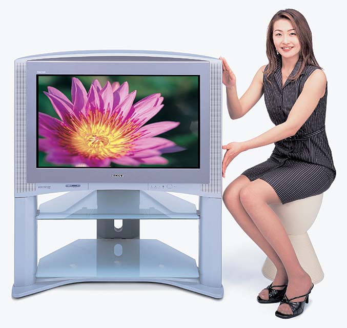 エリア限定 ソニー 25インチ フラットブラウン管テレビ KV-25DA1 2001