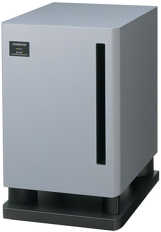 ONKYO オンキョー アンプ内蔵 サブウーファー SL-105