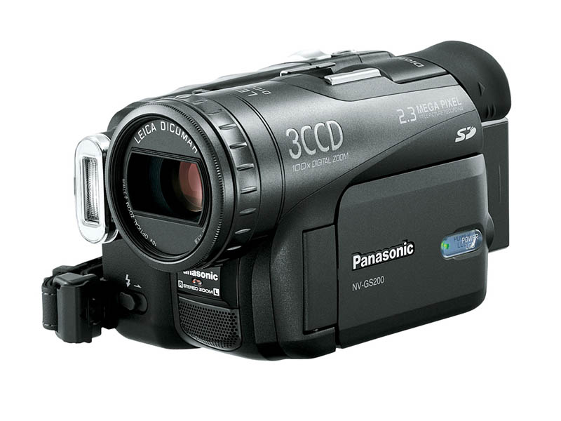 動作良好 パナソニック NV-GS200K MiniDVビデオカメラ ダビングに 動作
