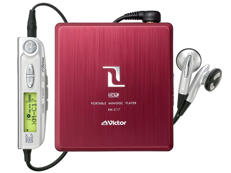 Victor/JVC ポータブルMDプレーヤー XM-C17-A ビクター、「クイック