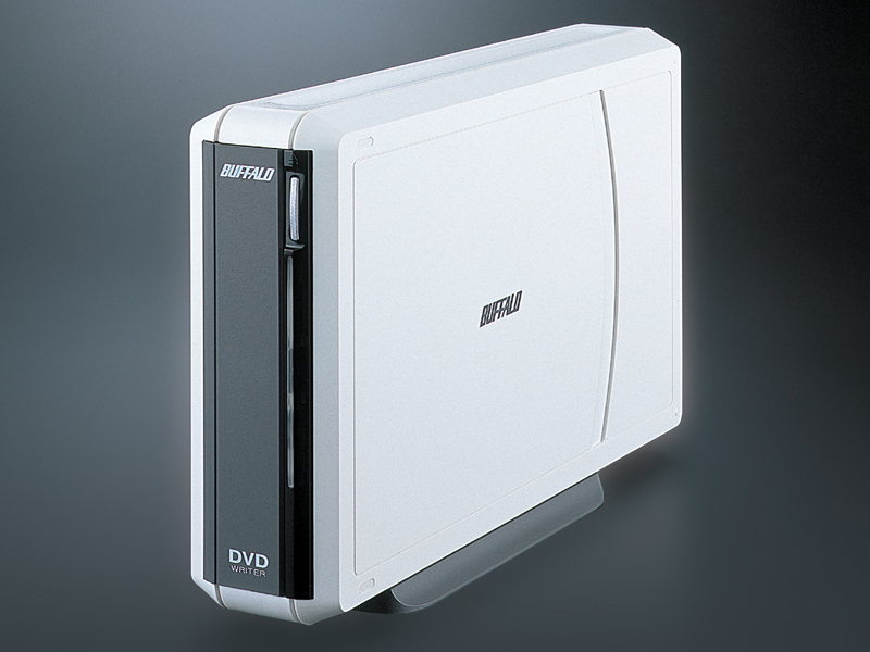 バッファロー、DVD-RAM12倍速記録対応ドライブ