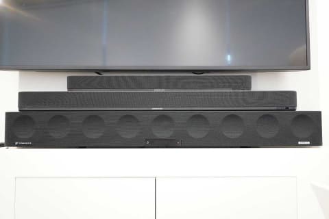 ゼンハイザー、幅約70cmでAtmos対応の7.1.4chサウンドバー - AV Watch