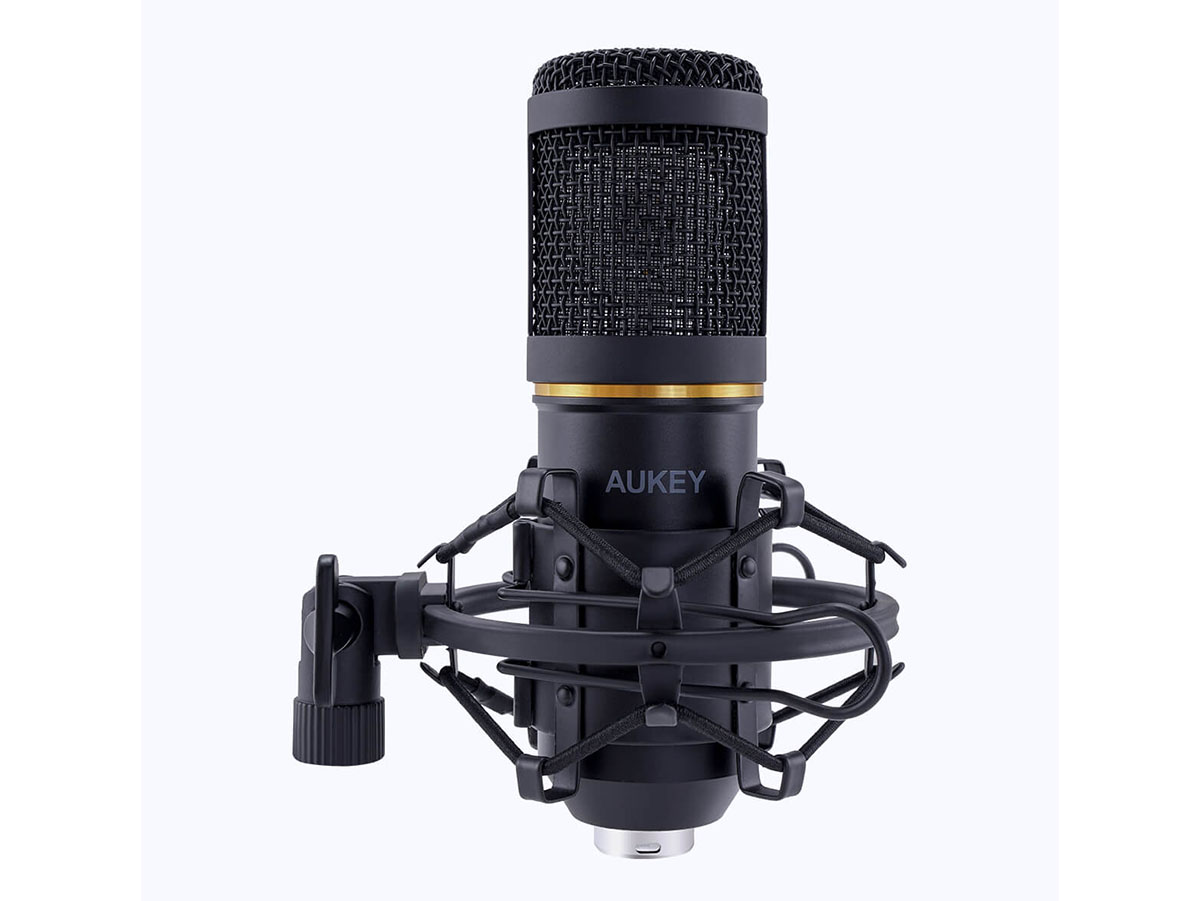 AUKEY、5,888円で192kHz/24bit対応のUSBコンデンサーマイク - AV Watch