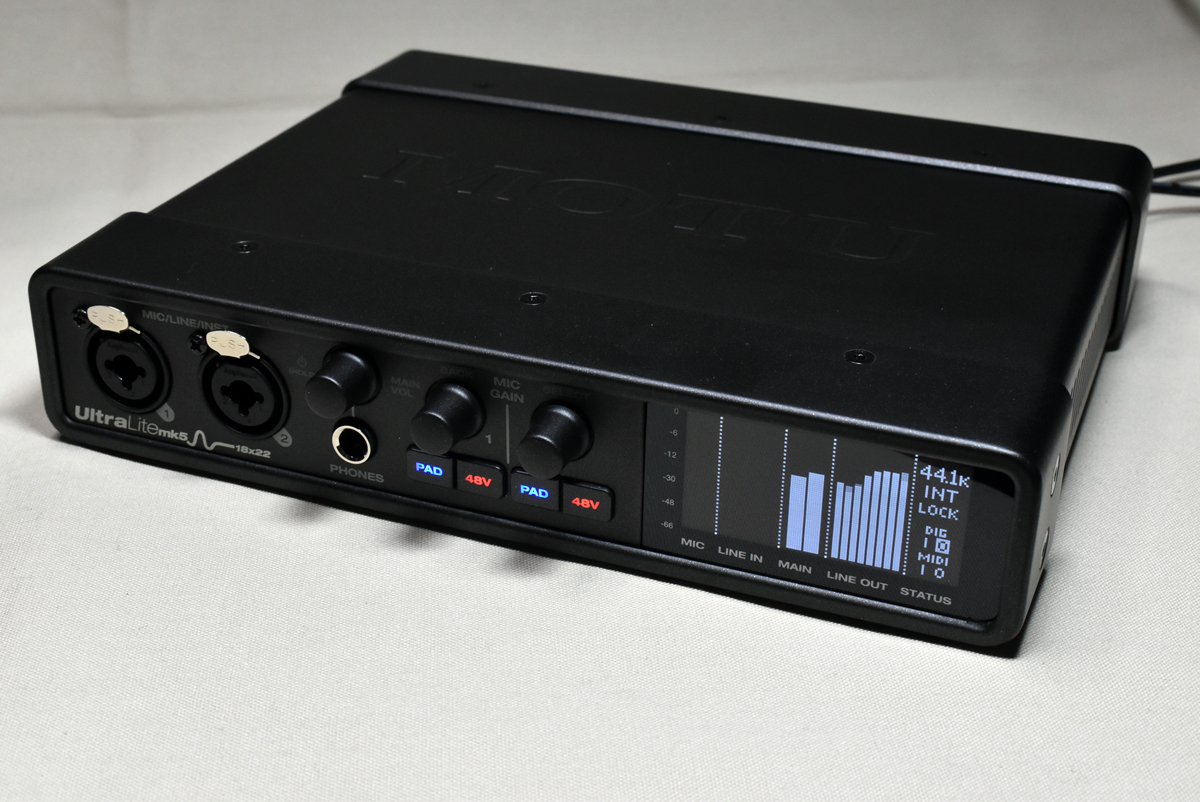 藤本健のDigital Audio Laboratory】MOTUの定番USBオーディオ