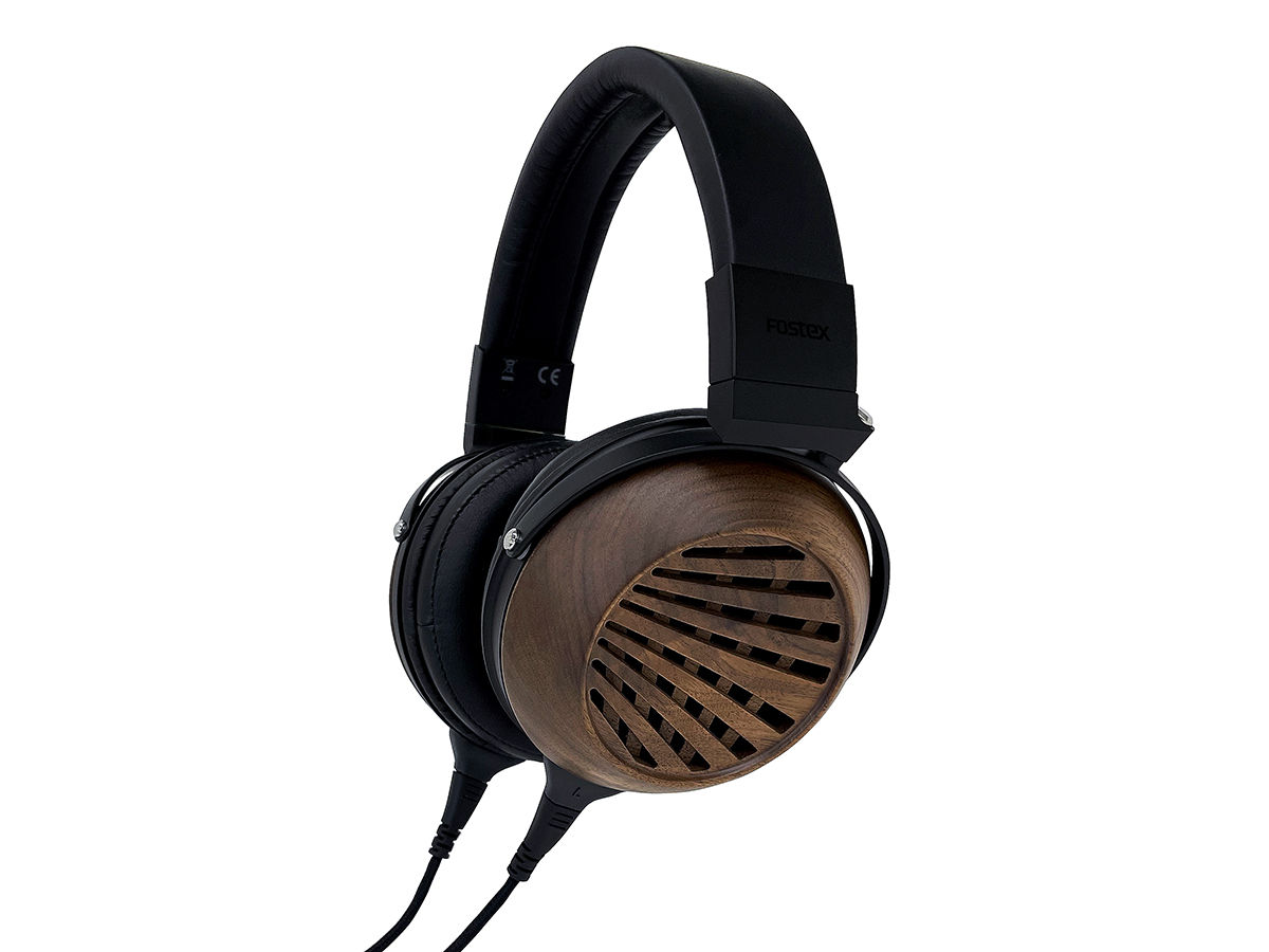 フォステクス、黒胡桃無垢材の開放型ヘッドフォン。数量限定で約15.4万