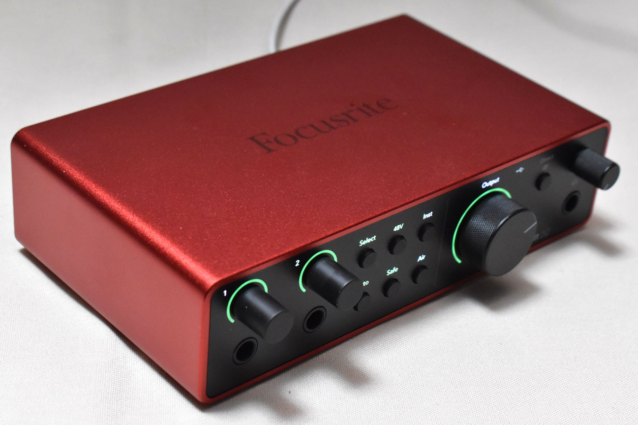 藤本健のDigital Audio Laboratory】Focusriteの第4世代USBオーディオ