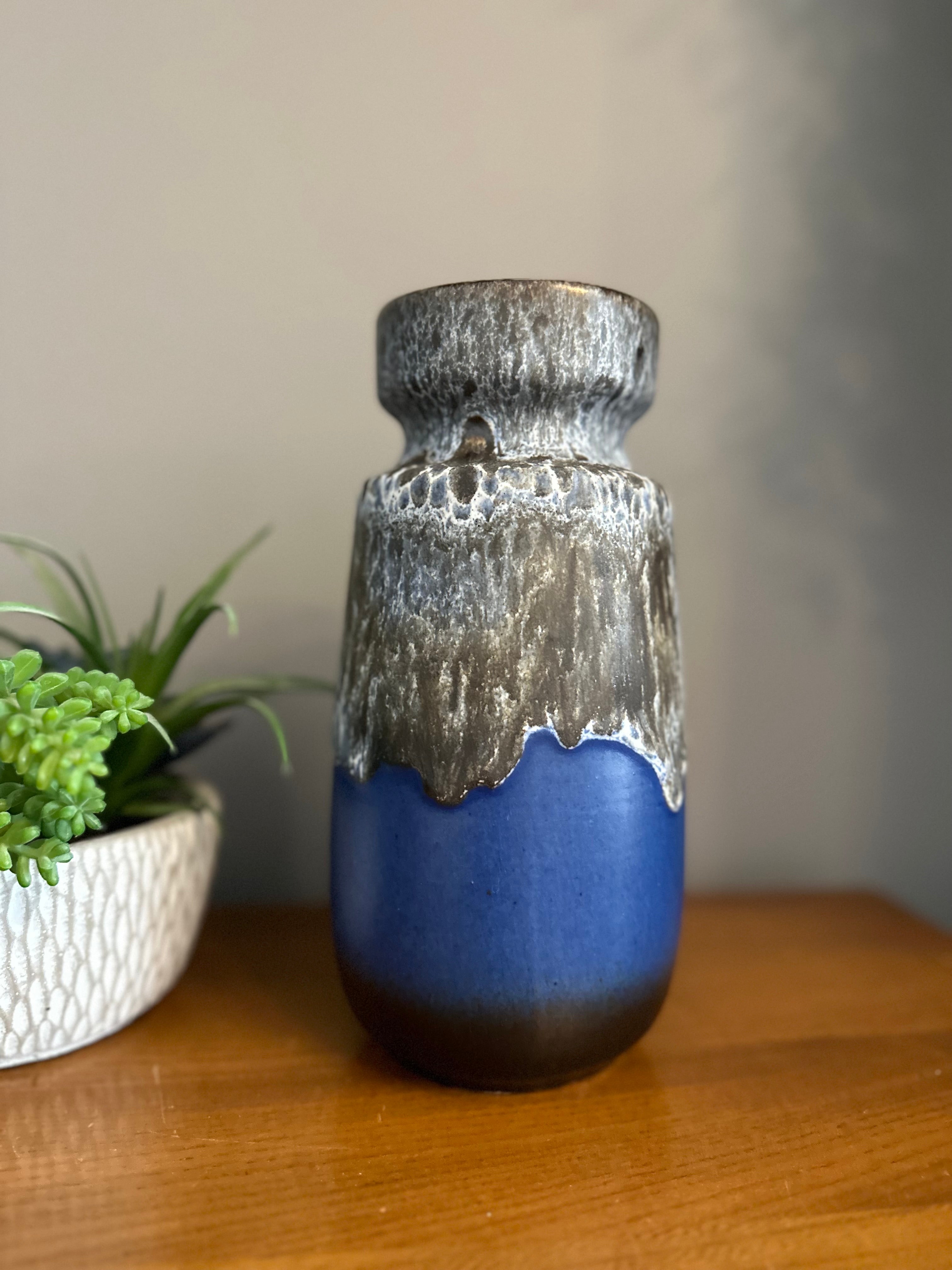 West Germany Fat Lava 花瓶 (242-22) West Germany Fat Lava 花瓶