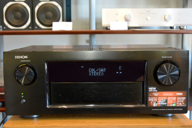 DENON中古品AV アンプAVR-X4000 完売いたしました 静岡のオーディオ