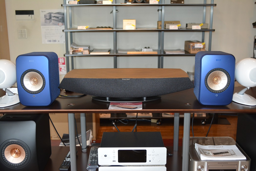 販売終了：【展示処分品】コンパクトワイヤレスHiFiの決定版 KEF LSX