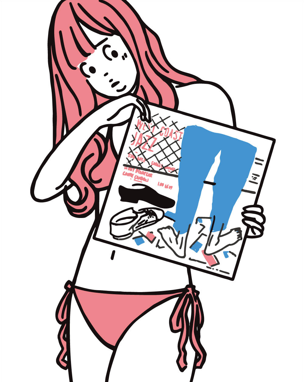 さくらいはじめが”レコード”をテーマにした個展「HIP & SQUARE」を東京