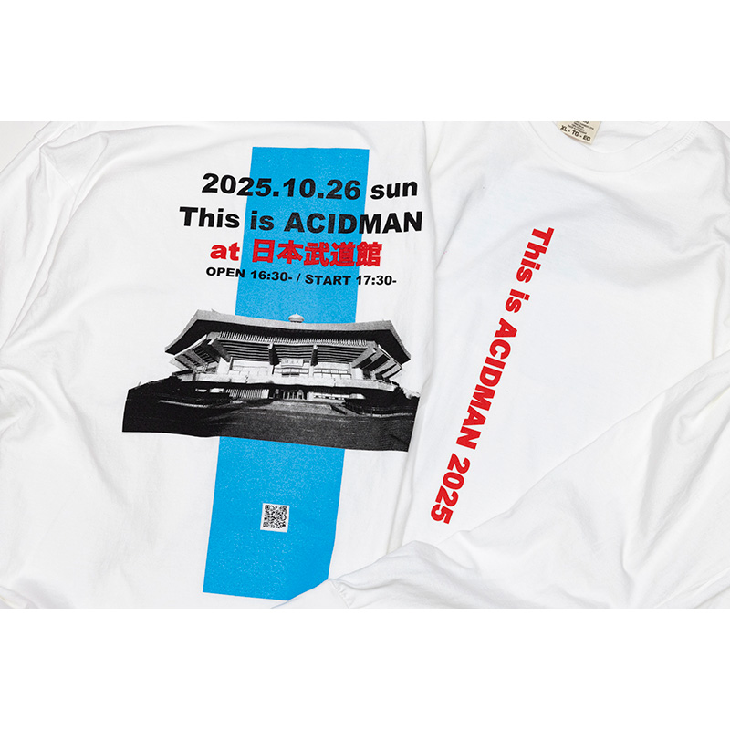 Road to 武道館 Long Sleeve Tee | ACIDMAN STORE