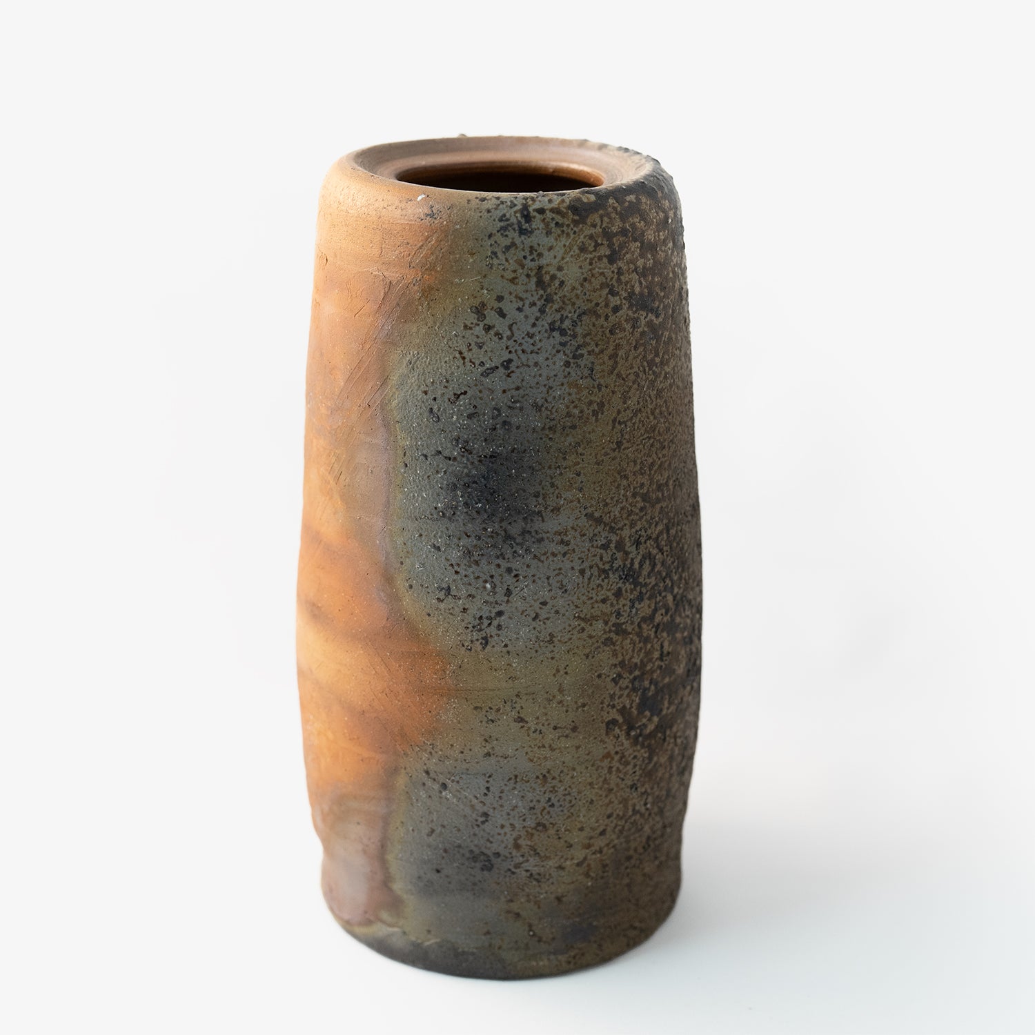 備前焼 ジェフ シャピロ作 掛け花入 ニューヨーク在住陶芸家 掛け花入