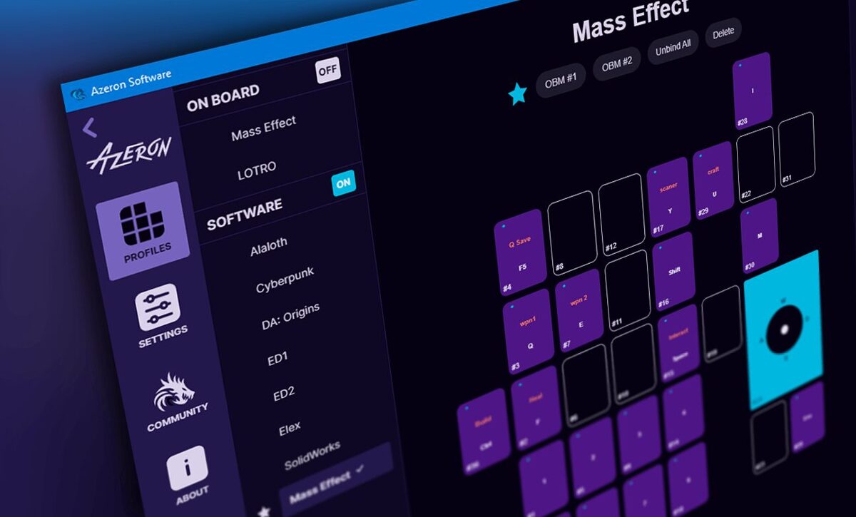 Black Cyborg II Gaming Keypad - Ultimate Ergonomic Keypad