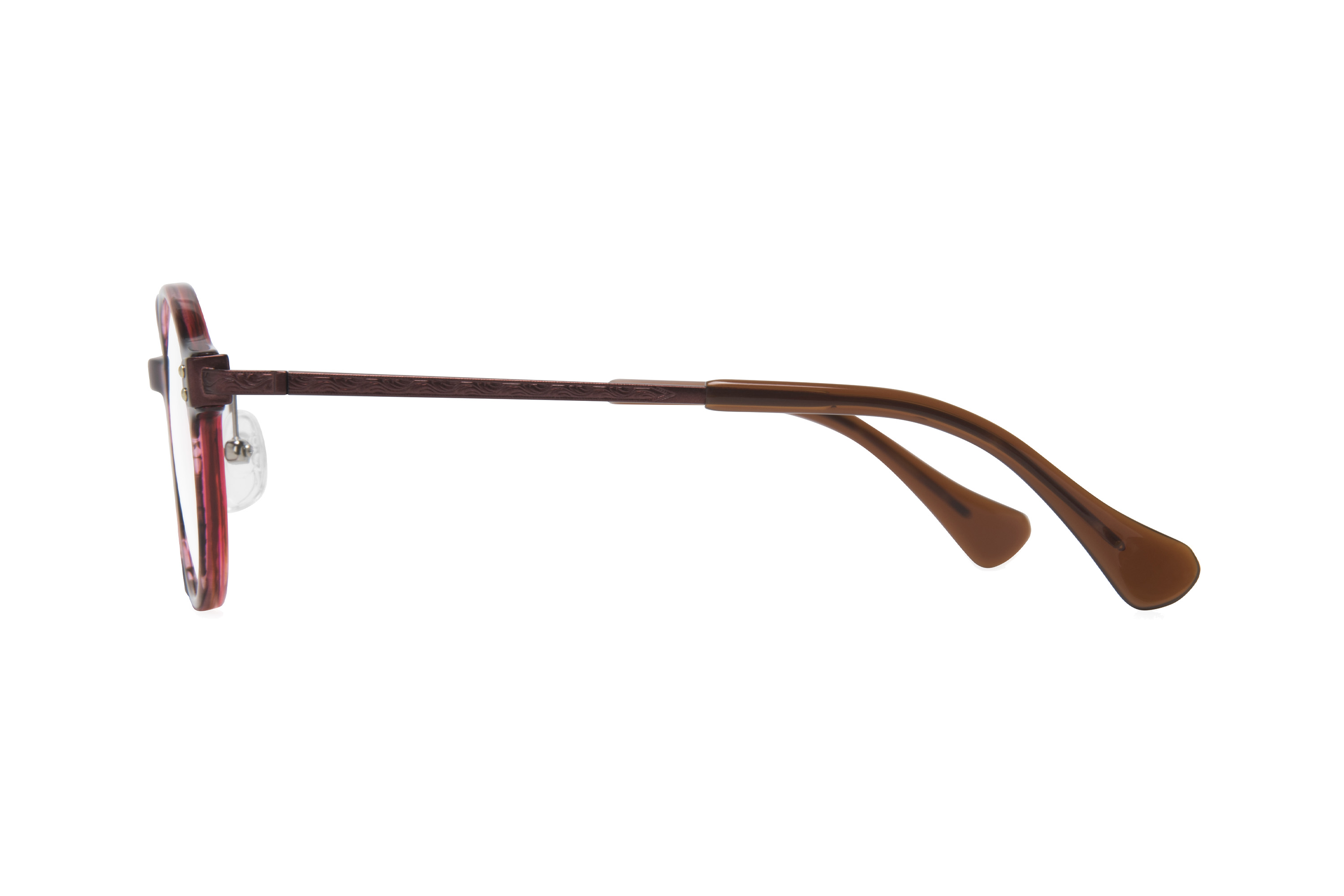 BcPc BK-022 ブラウンフレーム メガネ