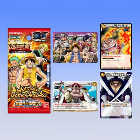 ミラクルバトルカードダス スリーブ ワンピース ドラゴンボール 銀魂