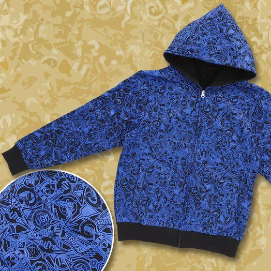 ウルトラマン 防衛隊 ロゴ柄 プレミアムバンダイ Lサイズ フード付き