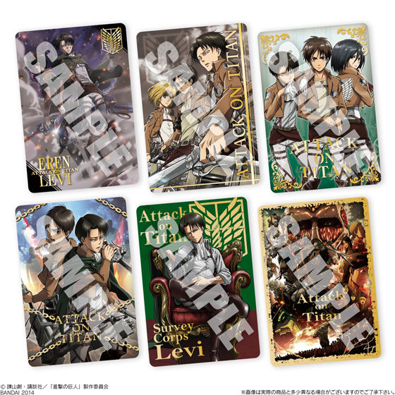 進撃の巨人ウエハースクリスタ・レンズ