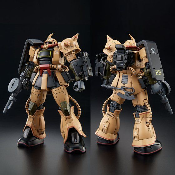 HG 1/144 ザク・デザートタイプ│株式会社BANDAI SPIRITS（バンダイ