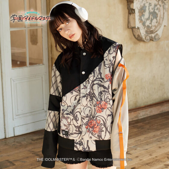 学園アイドルマスター×gladgarb CONTRAST BLOUSON(全1種） | 学園