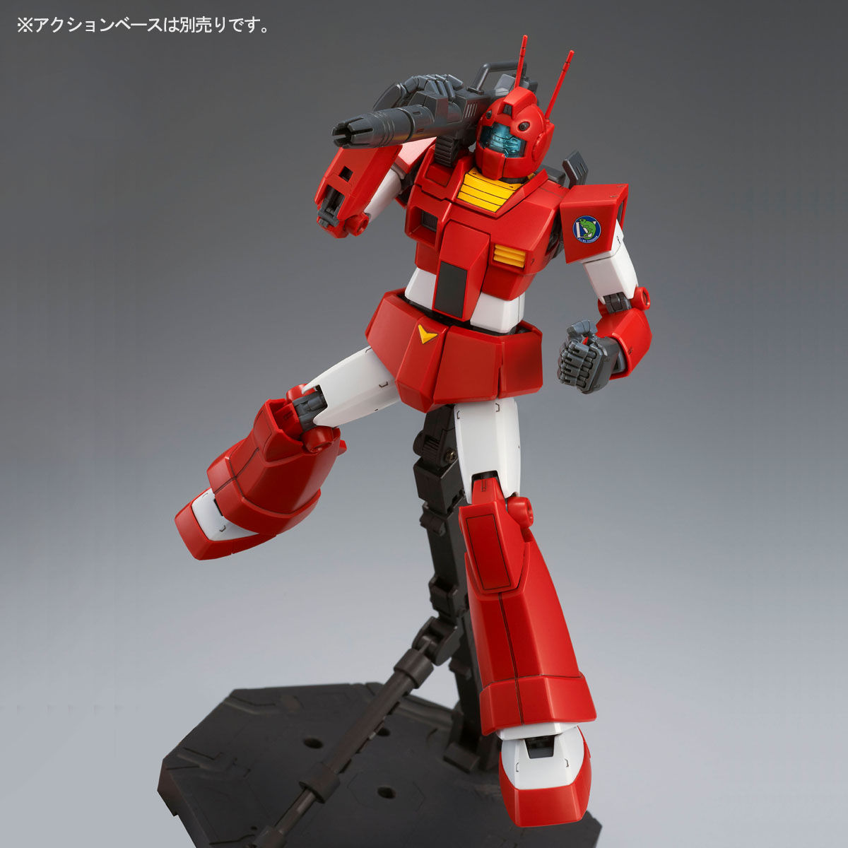 MG 1/100 ジム・キャノン ［レッド・ヘッド］（ジャブロー防衛隊仕様