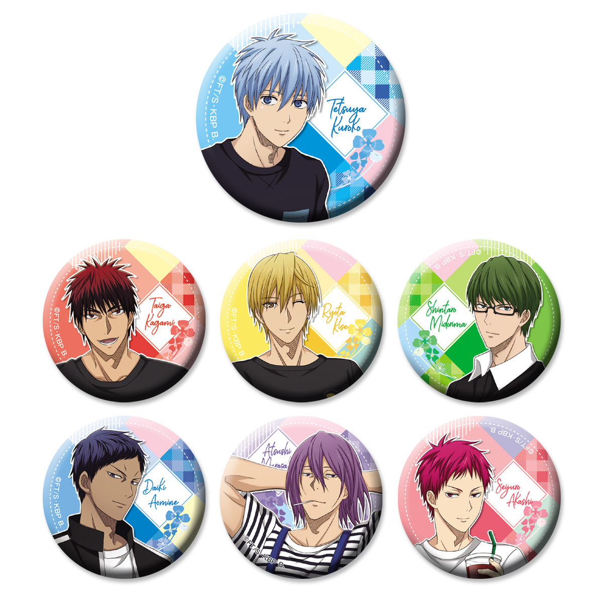 黒バスカップ 缶バッチ バラ売り 黒バスカップ 缶バッチ バラ売り 黒