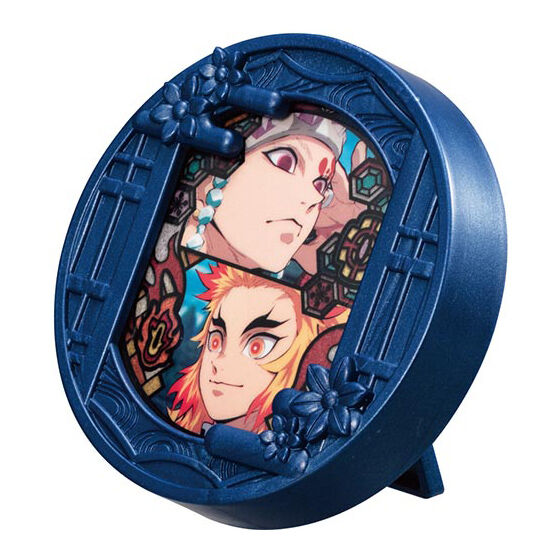 囚われのパルマ アオイ スタンド付き デカンバッジ スタンド付き缶