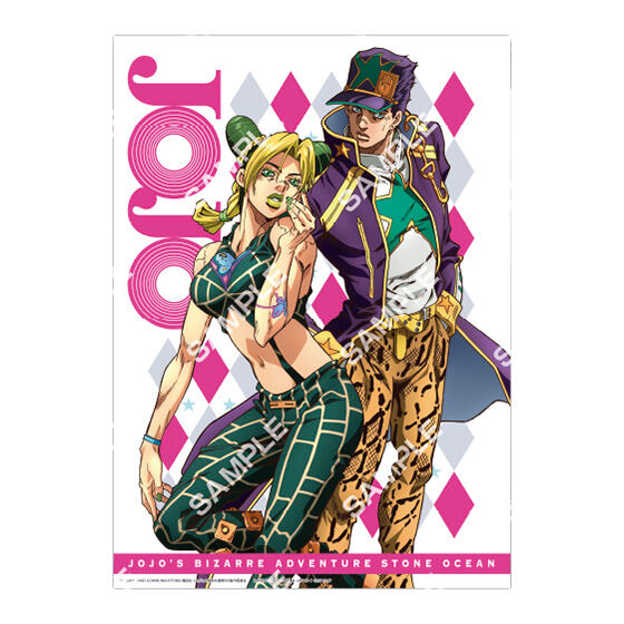 ジョジョ展 クリアファイル イラストボード