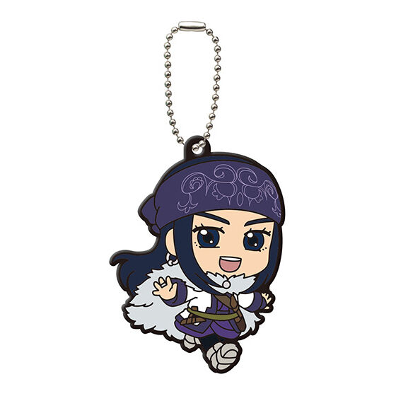 バンダイナムコアミューズメント限定 ゴールデンカムイ カプセルラバー