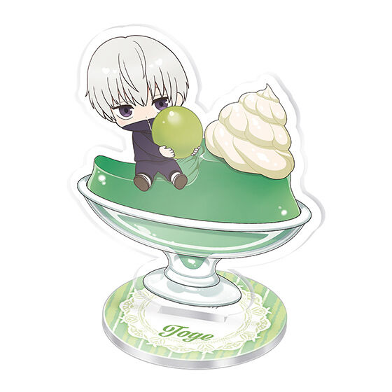 呪術廻戦 五条悟 缶バッジ ぷにとっぷ パフェのるアソート バンダイ