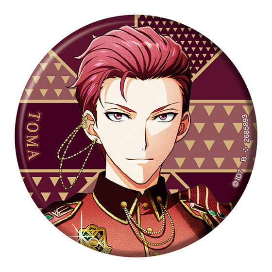 アイナナ トップ 狗丸トウマ spoon ドクピ 缶バッジ アイナナ 狗丸