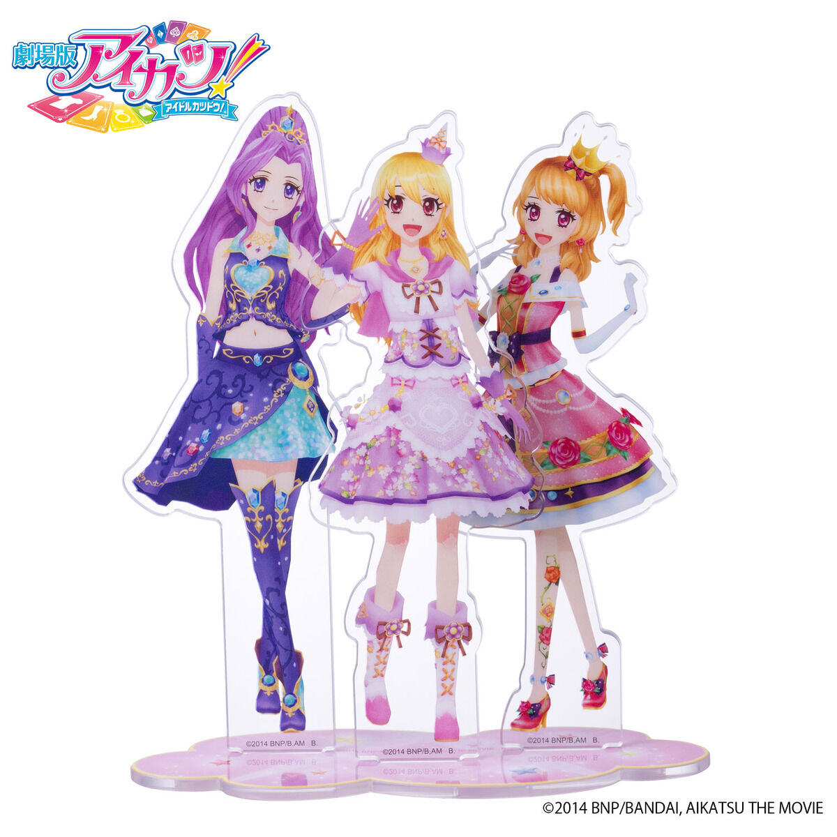 劇場版 アイカツ！アクリルスタンド（データカードダスver.）アイカツ