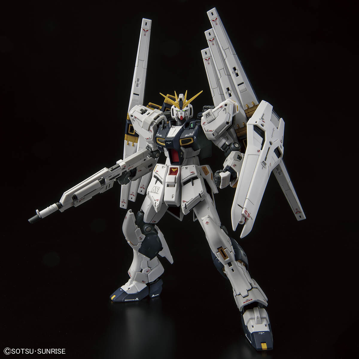 RG ν ガンダム (ダブルフィンファンネル装備型) RG 1/144 νガンダム