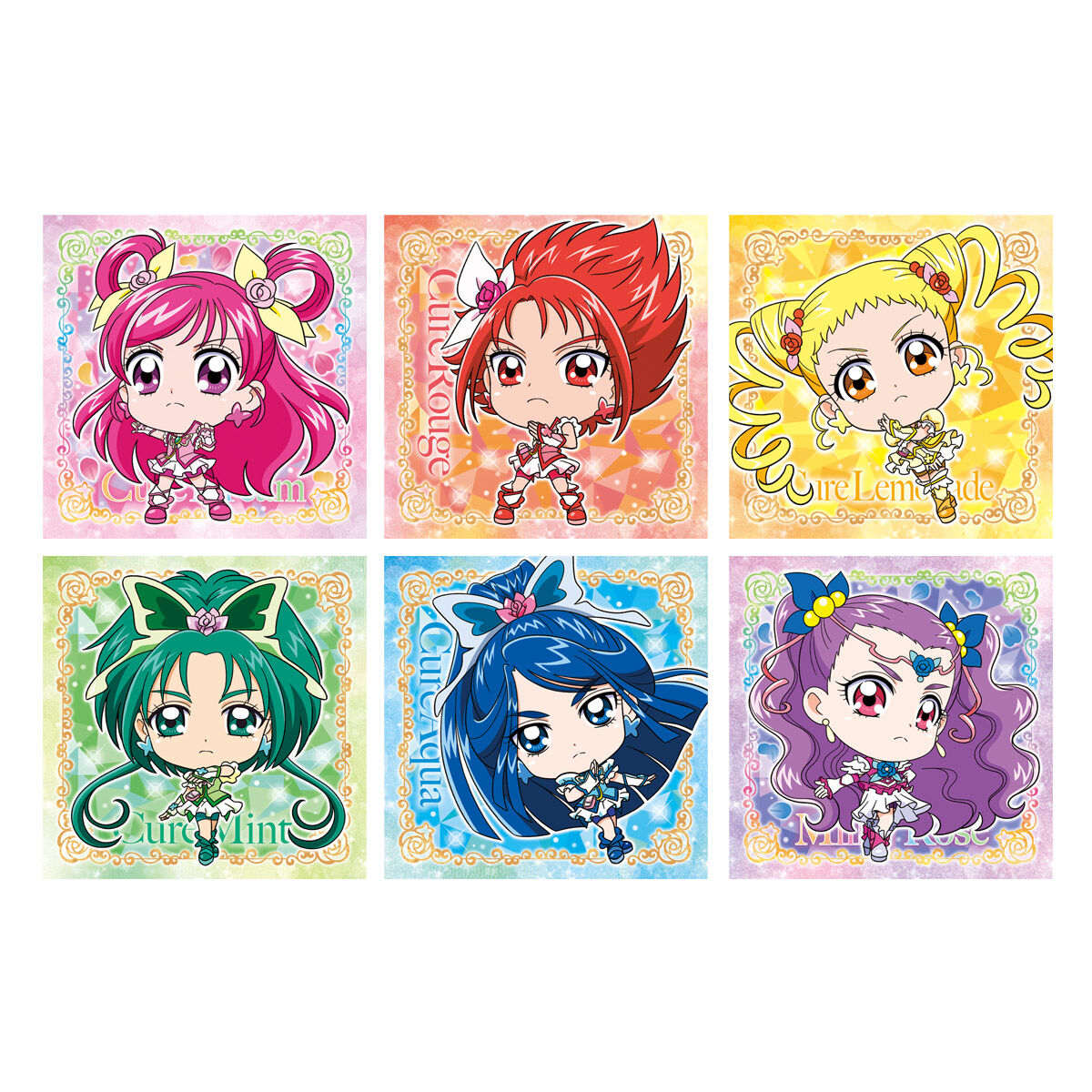 にふぉるめーしょん プリキュアオールスターズ シールウエハース2(20個