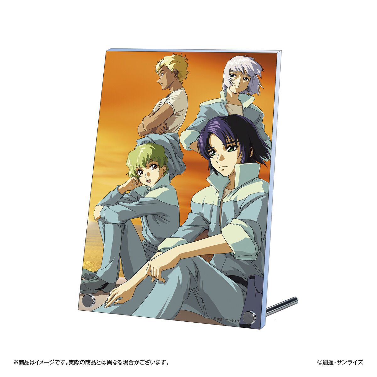 ガンダムシネマラリー feat. 閃光のハサウェイ アクリルパネル 「機動