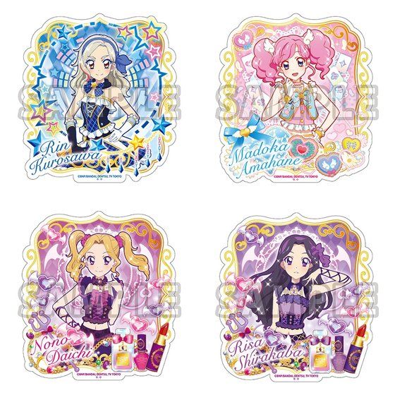 再販】オールアイカツ！ダイカットステッカー | アイカツ！シリーズ