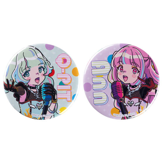 アイカツ 天羽まどか ハート 缶バッジ やっぱり！ハートだね アイカツ