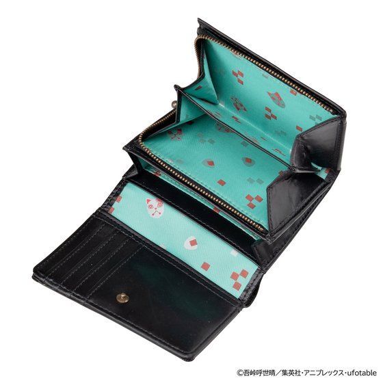 鬼滅の刃 嘴平伊之助 レザー 二つ折り 財布 ポーチ セット プレミアム