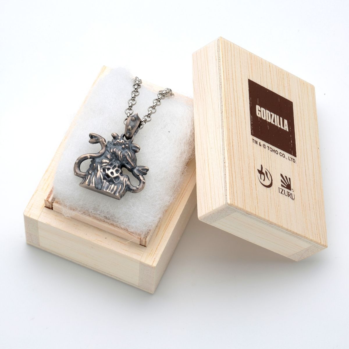 ゴジラ×かすう工房】シルバーネックレス | ゴジラシリーズ