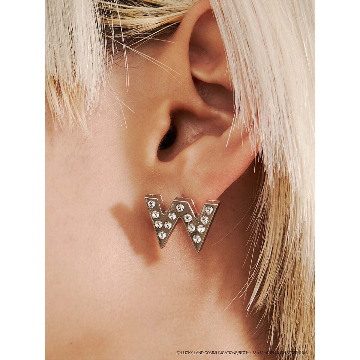 ジョジョの奇妙な冒険 PAMEO POSE ウェザー ピアス ゴールド ジョジョ