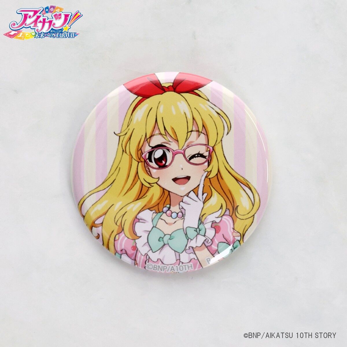 星宮いちご 缶バッジ ハピクロ 浴衣 5点セット 星宮いちご 缶バッジ