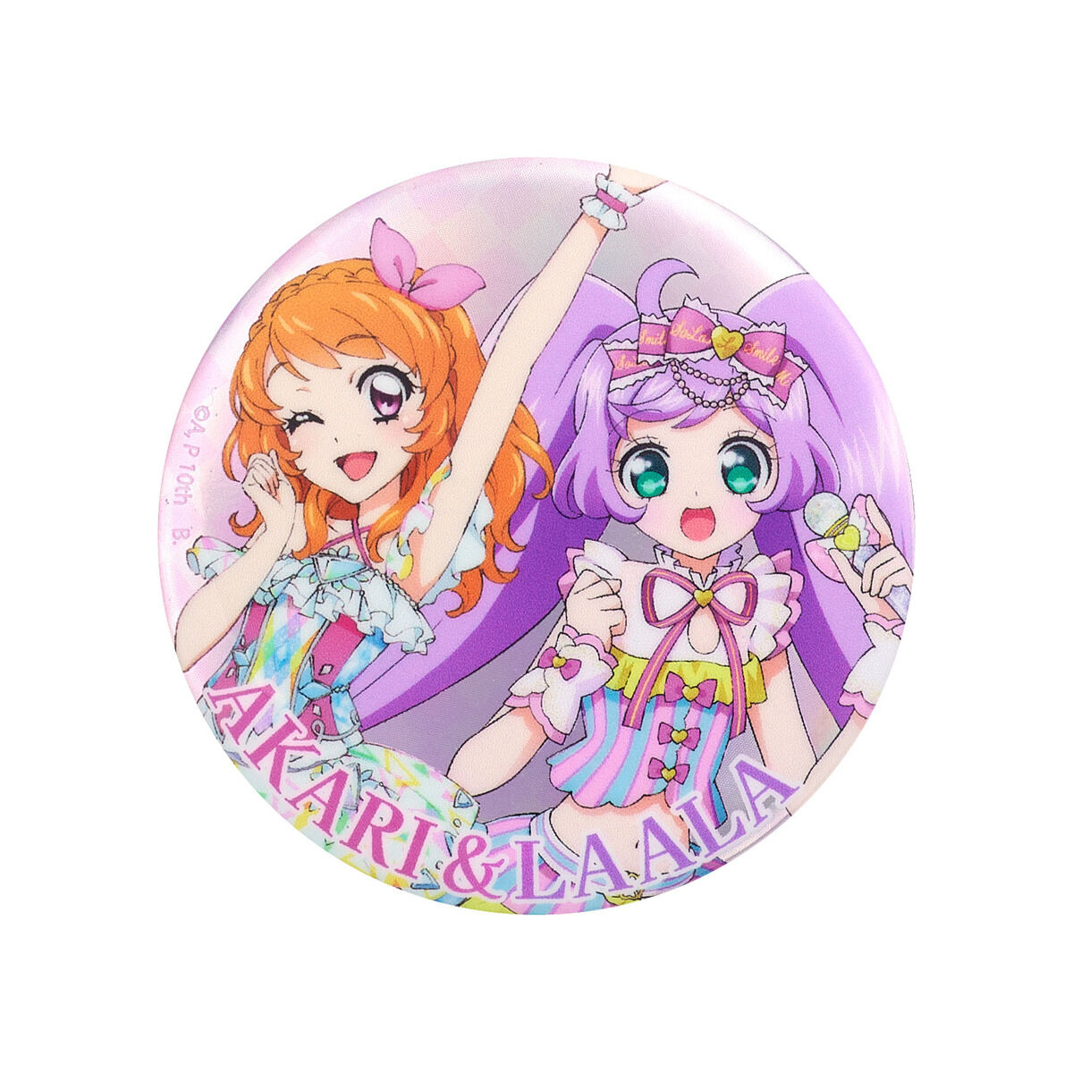 アイカツ 缶バッジ オフィシャルショップ 3個セット コラボグッズ
