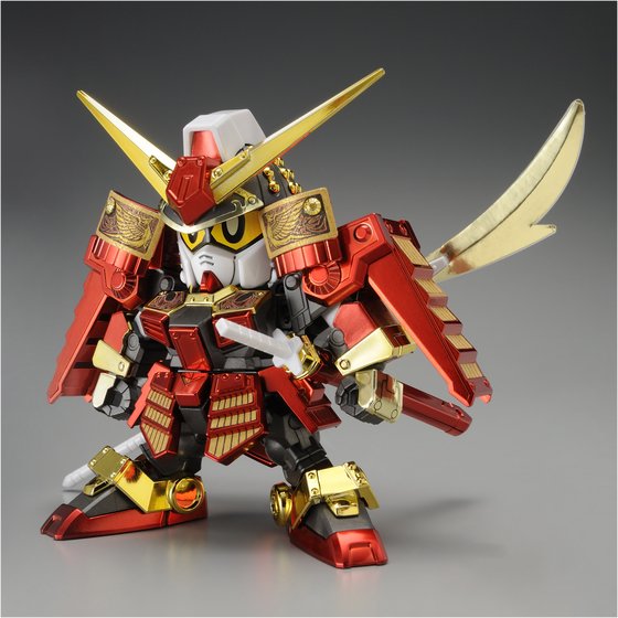 抽プレ当選品LIMITED版金メッキ 初代頑駄無大将軍(BB戦士 SDガンダム)