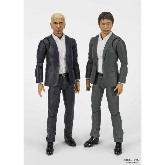 ダウンタウン浜田・松本を3D造形・全身18箇所可動で立体化 マッチョな